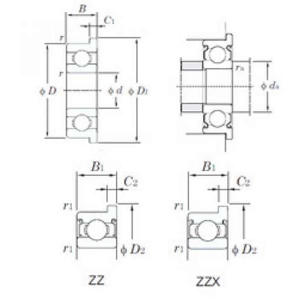 Подшипник WMLF1506ZZ KOYO #1 image