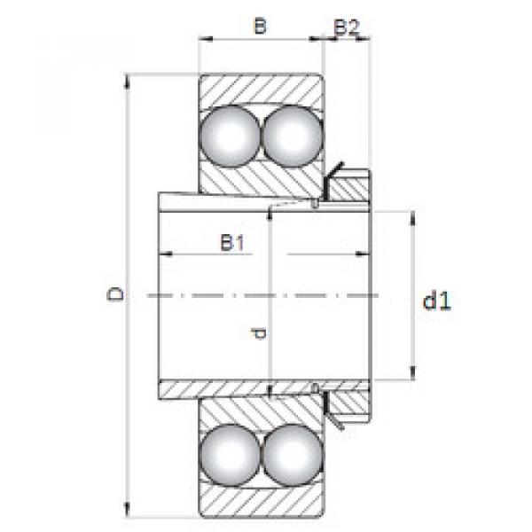 Подшипник 2205K-2RS+H305 CX #1 image