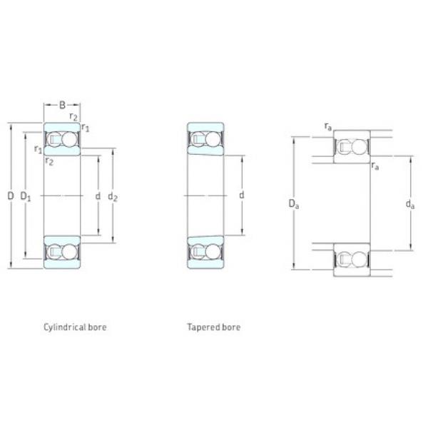 Подшипник 2208E-2RS1KTN9 SKF #1 image