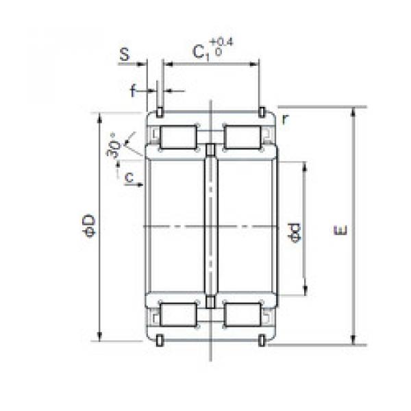 Подшипник E5026NR NACHI #1 image