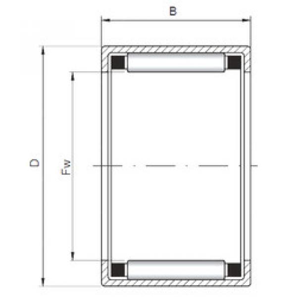 Подшипник HK4024 CX #1 image