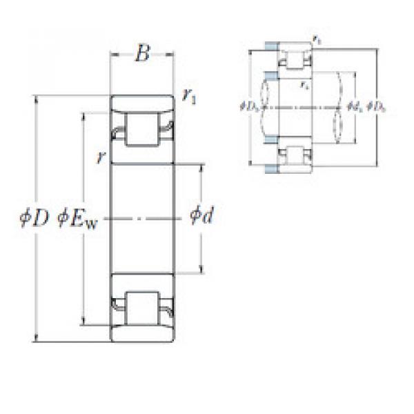 Подшипник N 315 NSK #1 image