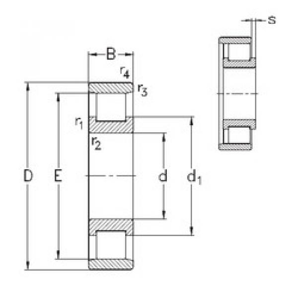 Подшипник N232-E-M6 NKE #1 image