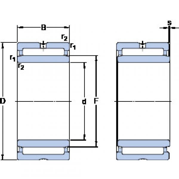 Подшипник NA 4906 SKF #1 image