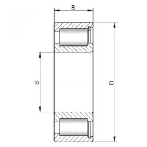 Подшипник NCF2922 V CX #1 image