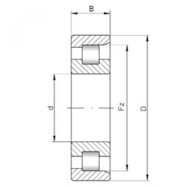 Подшипник NF313 E CX #1 image