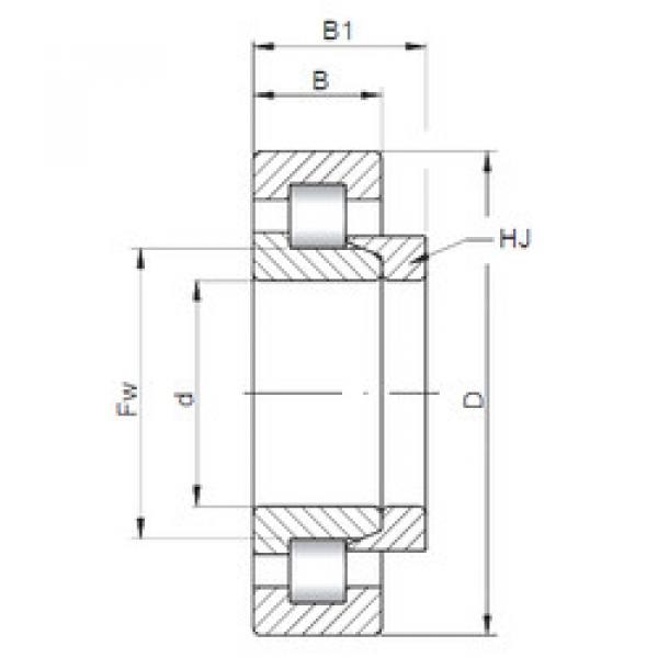 Подшипник NH1044 CX #1 image