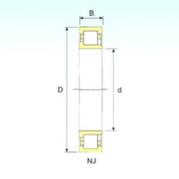 Подшипник NJ 310 ISB #1 image