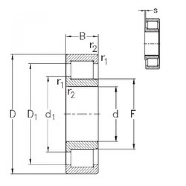 Подшипник NJ2320-VH NKE #1 image