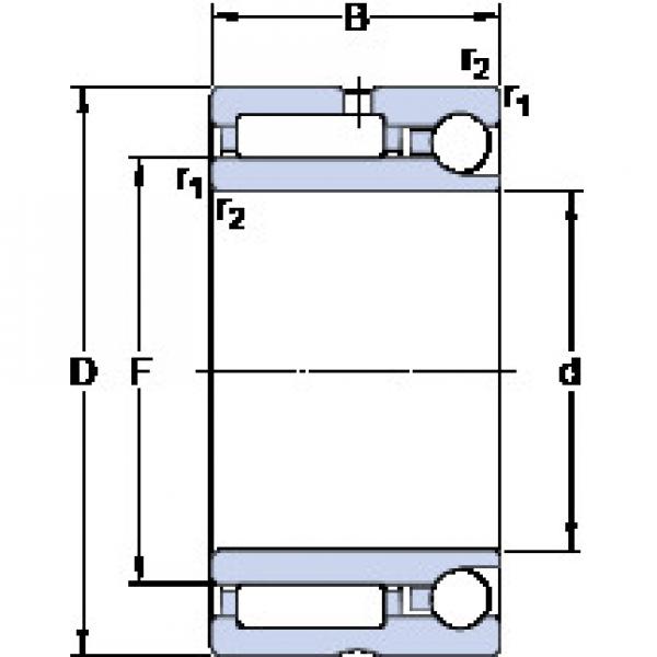 Подшипник NKIA 5908 SKF #1 image