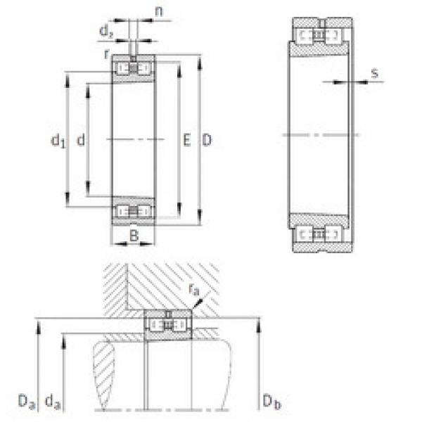 Подшипник NN3060-AS-K-M-SP INA #1 image