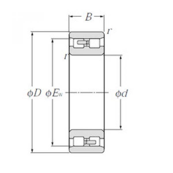 Подшипник NN3011 NTN #1 image