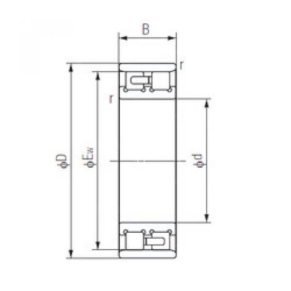 Подшипник NN3030 NACHI #1 image