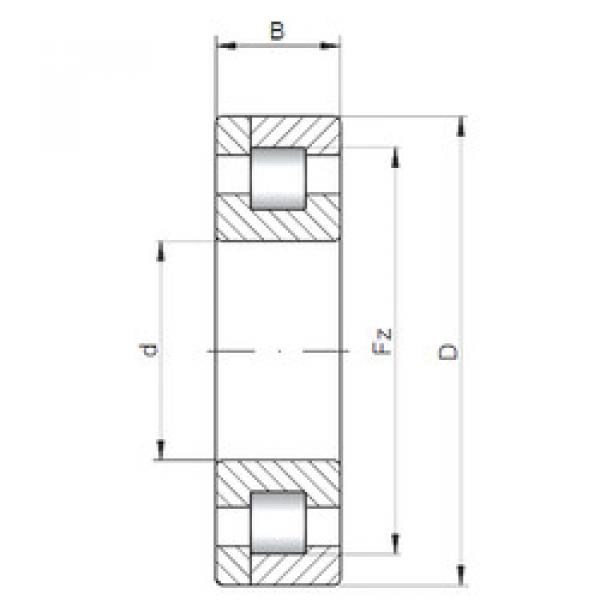 Подшипник NP2332 ISO #1 image