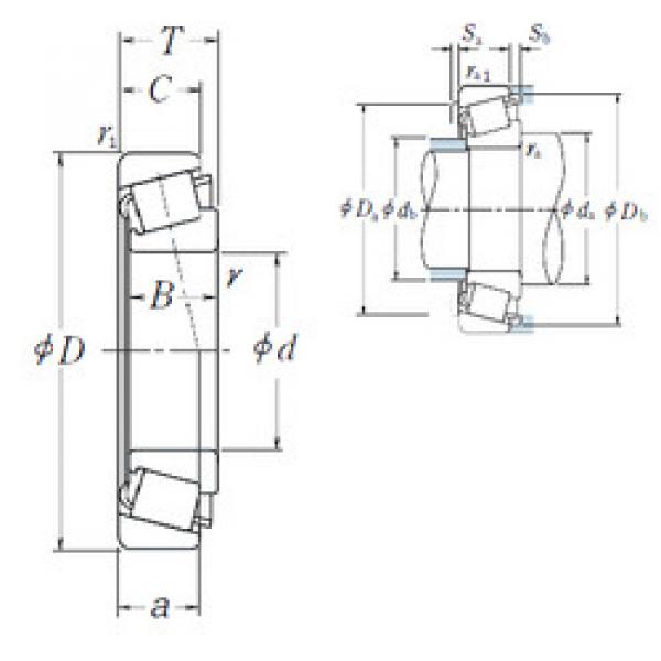 Подшипник HR30302J NSK #1 image