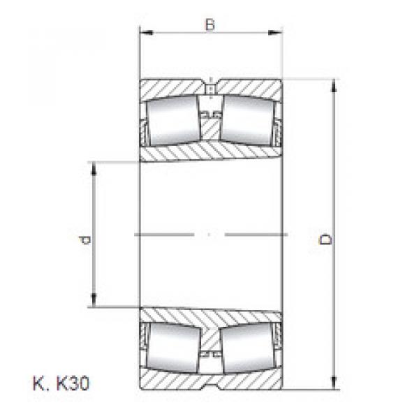 Подшипник 22315 KCW33 CX #1 image