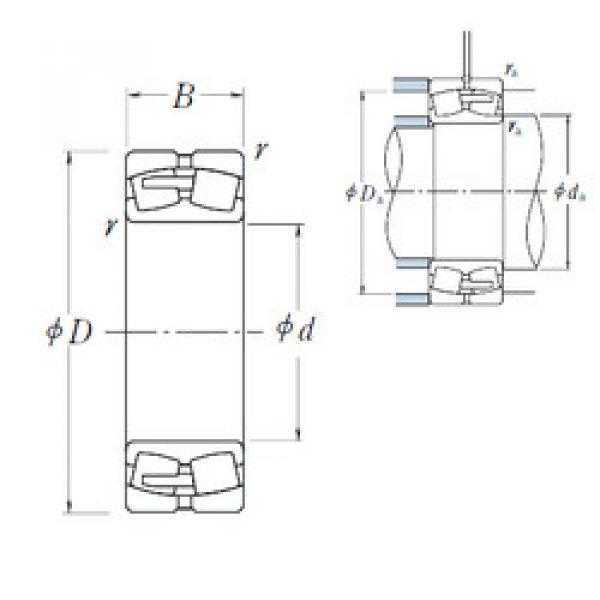 Подшипник 23080CAE4 NSK #1 image