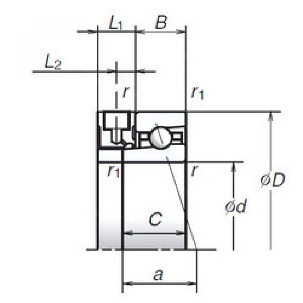 Подшипник 65BER10XE NSK #1 image