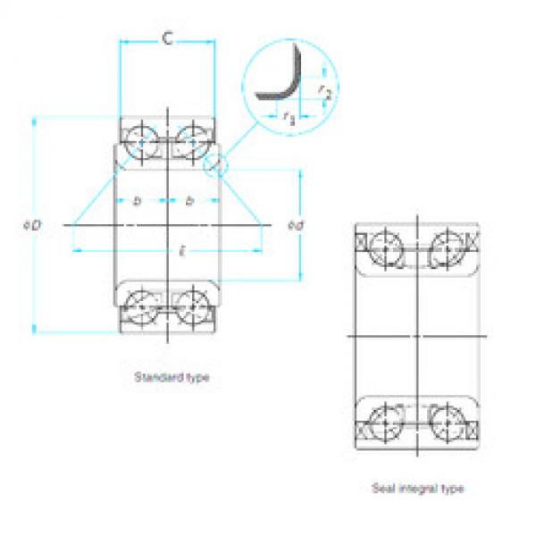 Подшипник ZA-/HO/42BWD06--02 E NSK #1 image