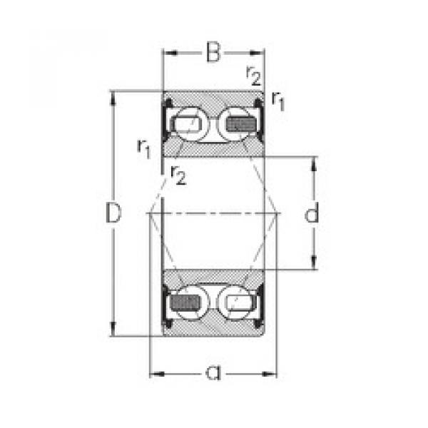 Подшипник 3208-B-2RSR-TV NKE #1 image