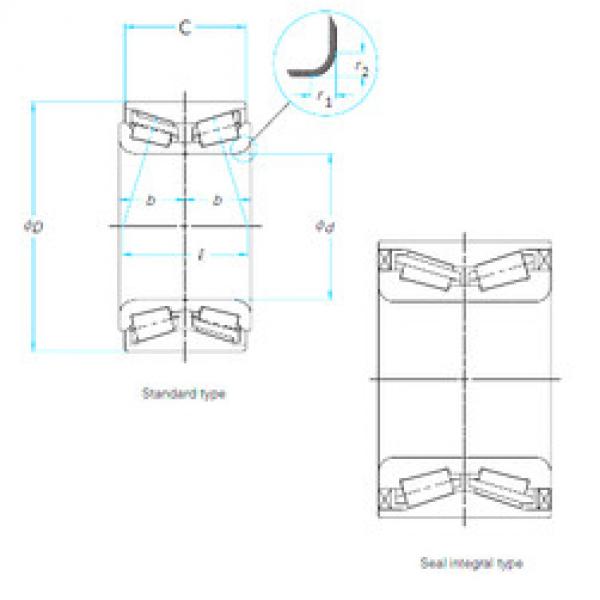 Подшипник 42KWD02D NSK #1 image