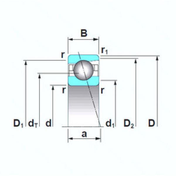 Подшипник 7001A5TRSU NSK #1 image