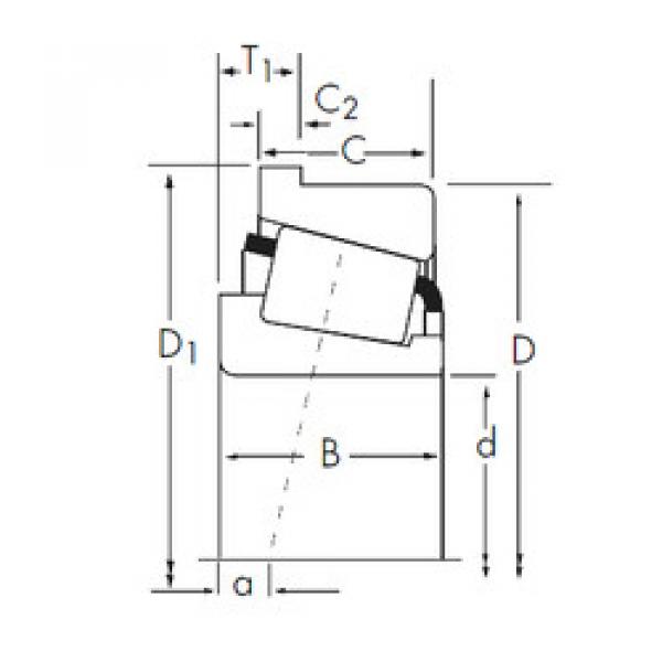 Подшипник X30309M/Y30309RM Timken #1 image