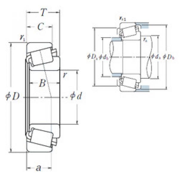 Подшипник LM501349/LM501314 NSK #1 image