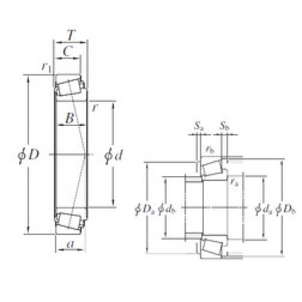 Подшипник EE420751/421450 KOYO #1 image