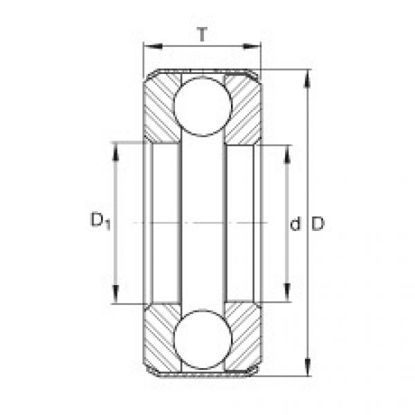 Подшипник D34 INA #1 image