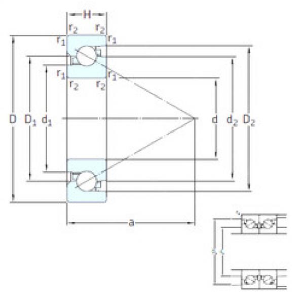 Подшипник BSA 203 CG SKF #1 image