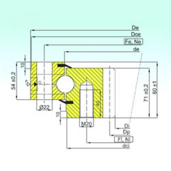 Подшипник ZB1.25.1255.201-2SPTN ISB #1 image