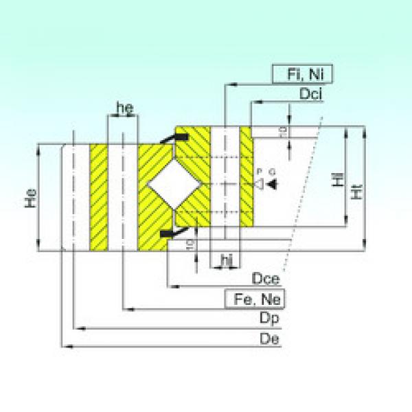 Подшипник ER1.50.2002.400-1SPPN ISB #1 image