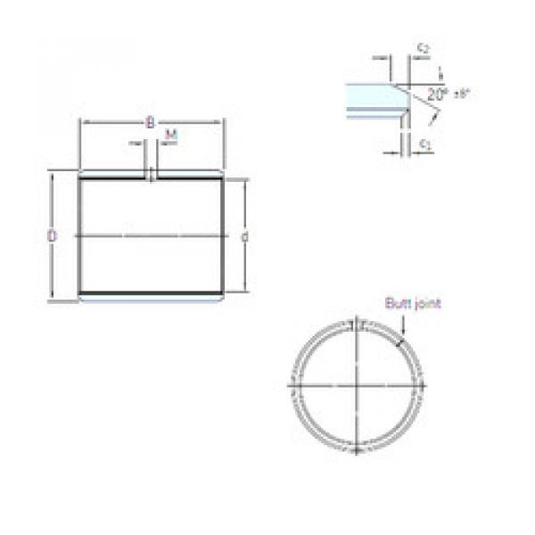 Подшипник PCM 161810 E SKF #1 image