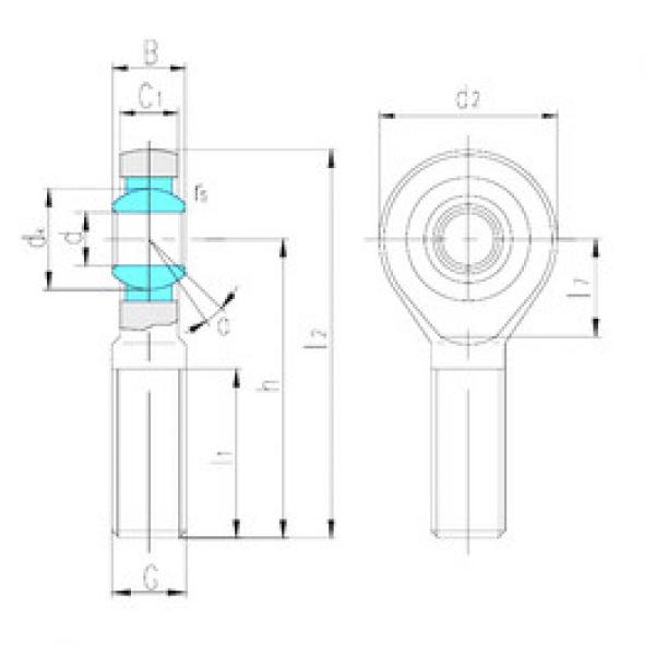 Подшипник SA70ES LS #1 image