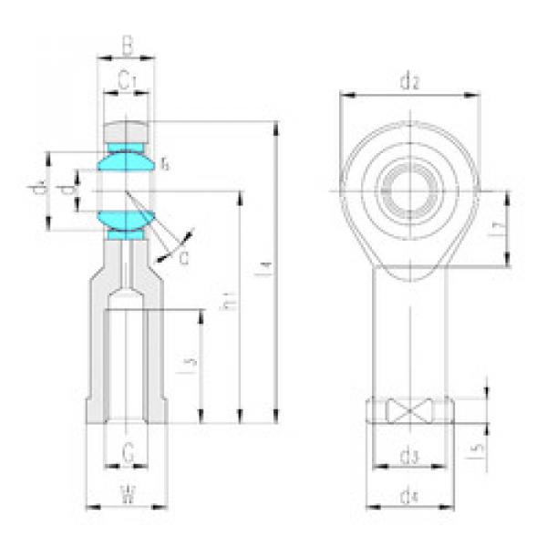 Подшипник SI6C LS #1 image