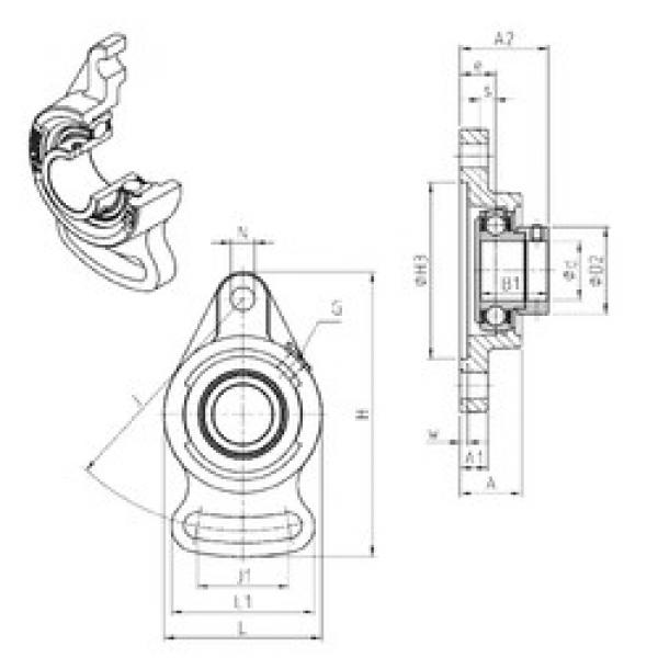 Подшипник ESFAE206 SNR #1 image