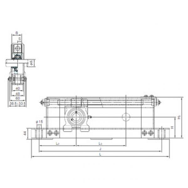 Подшипник UCTL204+WL300 NACHI #1 image