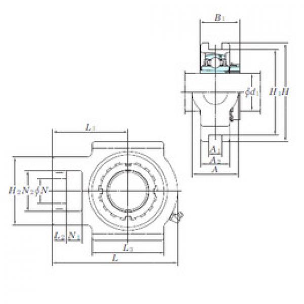 Подшипник UKT305 KOYO #1 image