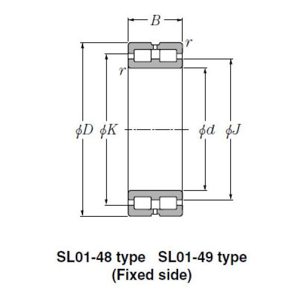 Bearing SL01-4836 #1 image