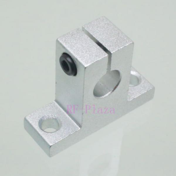 SK10 10mm CNC Linear motion ball slide units Rail support guide shaft Bearing Al #1 image